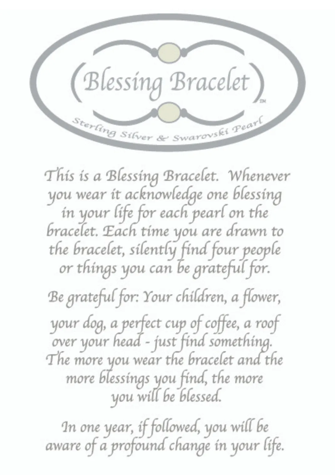 12mm Mulberry Pearl Blessing Bracelet