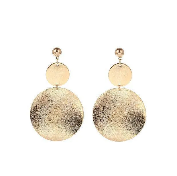 19 Styles, Geometric Minimalist Earrings Gold / Silver