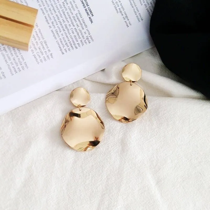 19 Styles, Geometric Minimalist Earrings Gold / Silver