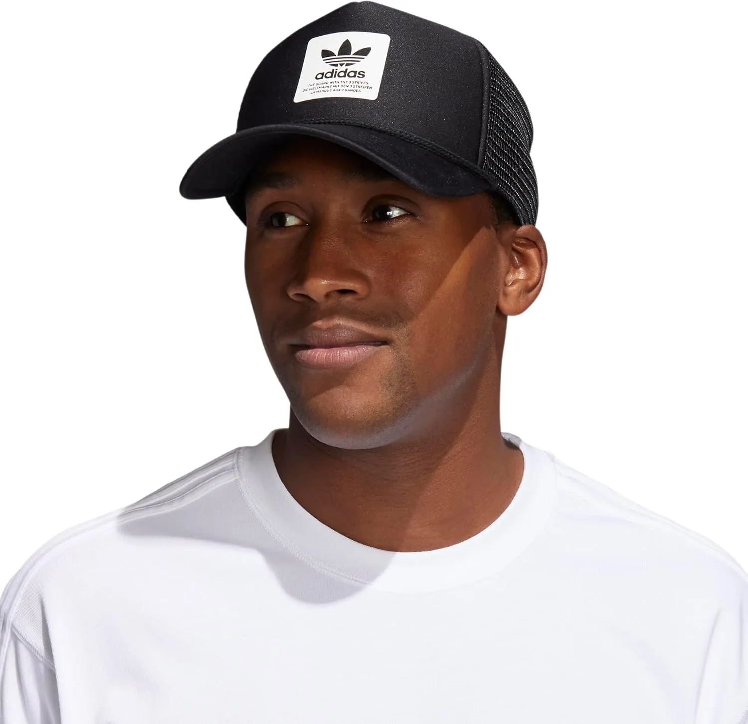 adidas Originals Dispatch Trucker 5-Panel High Crown Mesh-Back Adjustable Strapback Cap