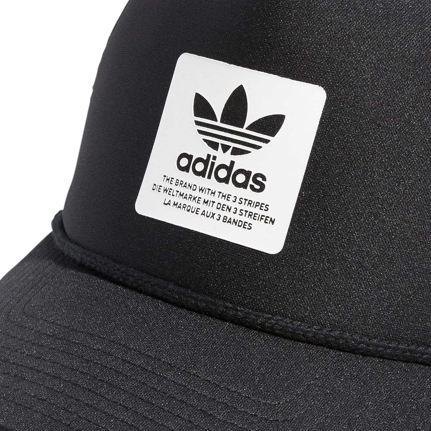 adidas Originals Dispatch Trucker 5-Panel High Crown Mesh-Back Adjustable Strapback Cap