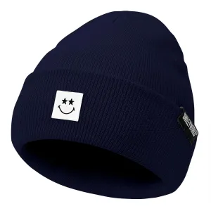 American Trends Beanie for Men Women Soft Winter Beanie Hat Cute Smiley Face Knit Hat Warm SmileyWorld
