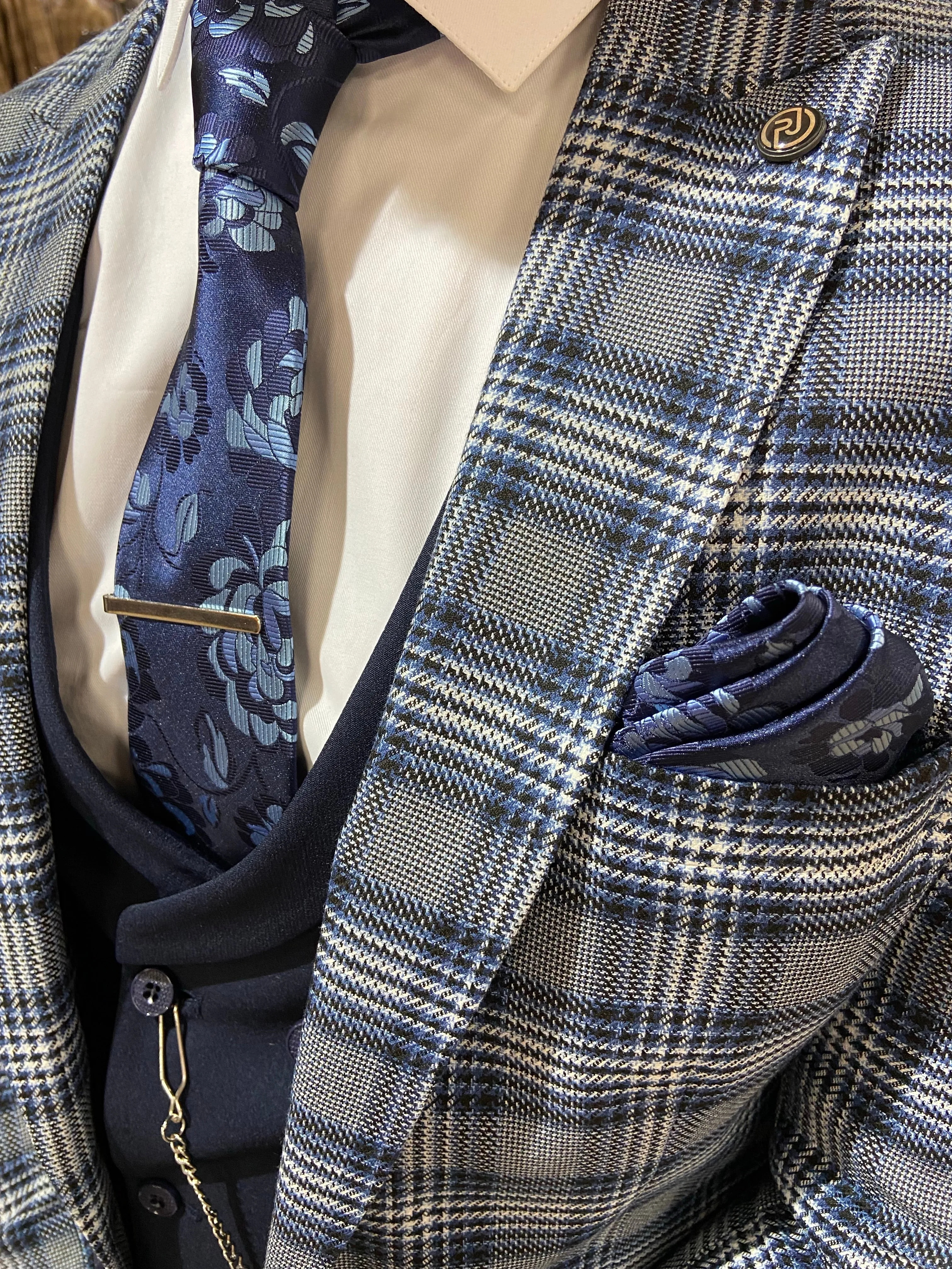 Atlantic - Blue/Navy 3 Piece Suit