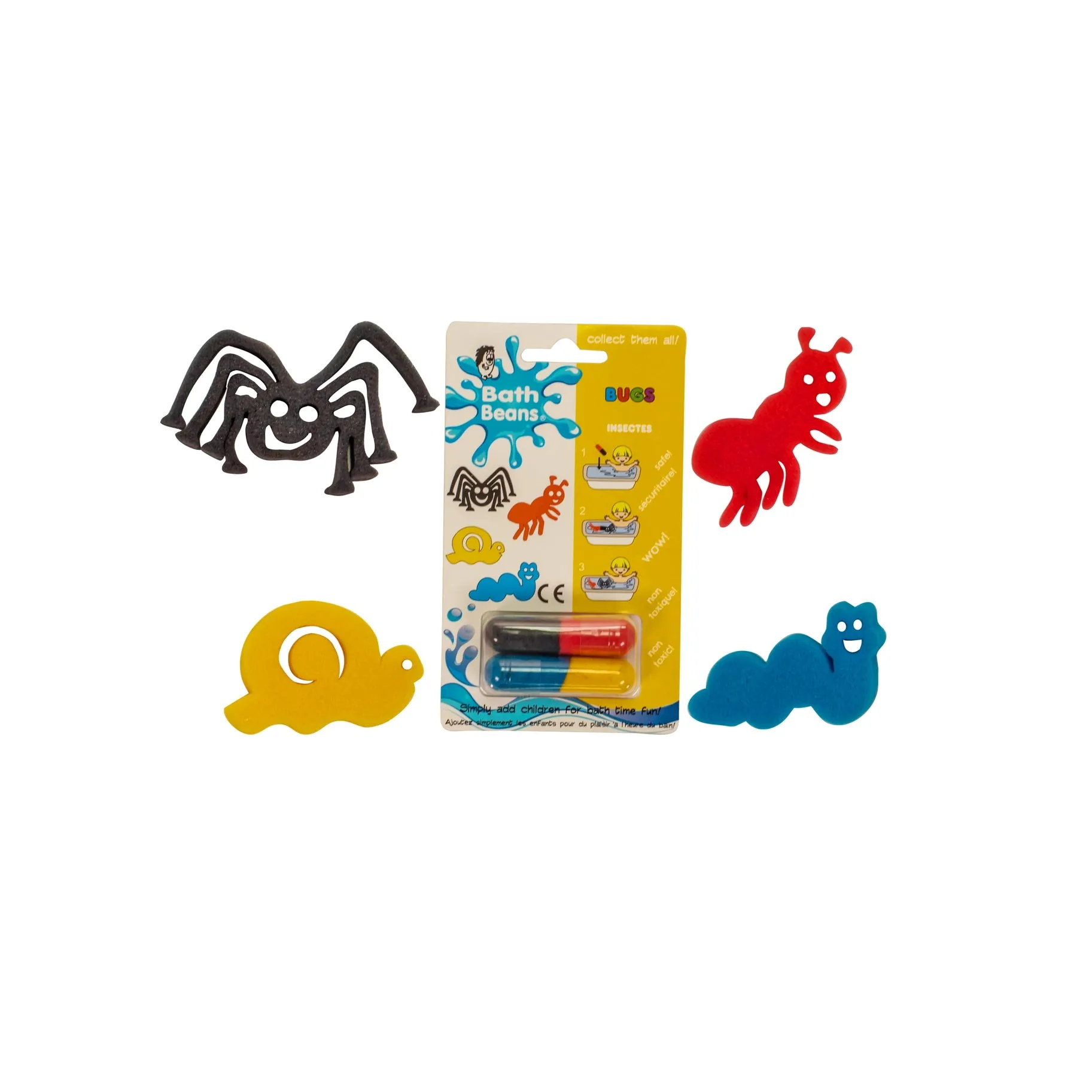 Bath Beans Tub Toys (Multiple Styles)