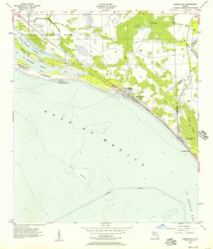 Beacon Hill FL topo map, 1:24000 Scale, 7.5 X 7.5 Minute, Historical, 1956, Updated 1957, 26.8 x 22.9 in