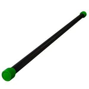 CanDo Jumbo WaTE Bar 12.5lb Green, Total Body Workout Weighted Exercise Bar for Strength Training, Toning, and Physical Therapy