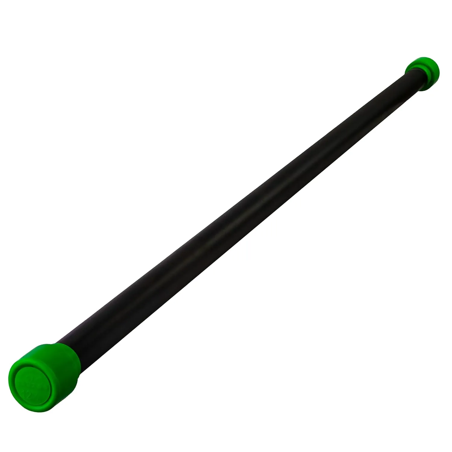 CanDo Jumbo WaTE Bar 12.5lb Green, Total Body Workout Weighted Exercise Bar for Strength Training, Toning, and Physical Therapy
