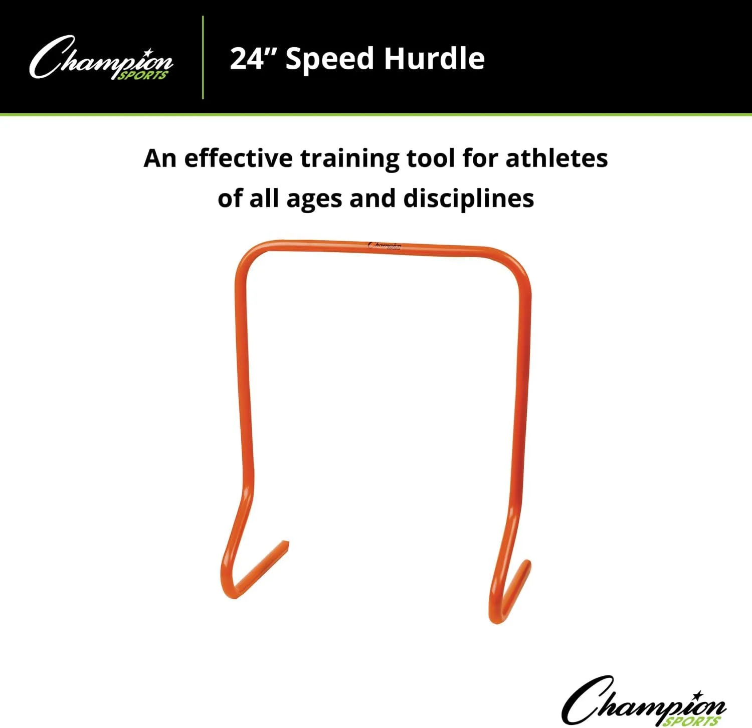 Champion Sports6 Inch Speed Hurdle