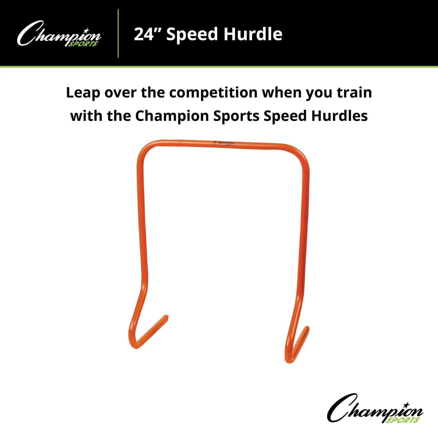Champion Sports6 Inch Speed Hurdle