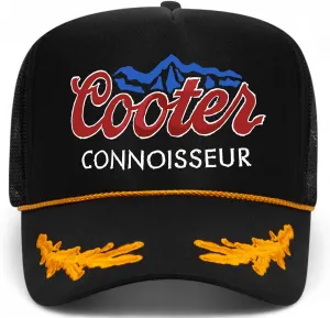 Connoisseur Trucker Hat | Funny Meme Party Trendy Cowboy Beer | Premium Snapback Hat for Men & Women