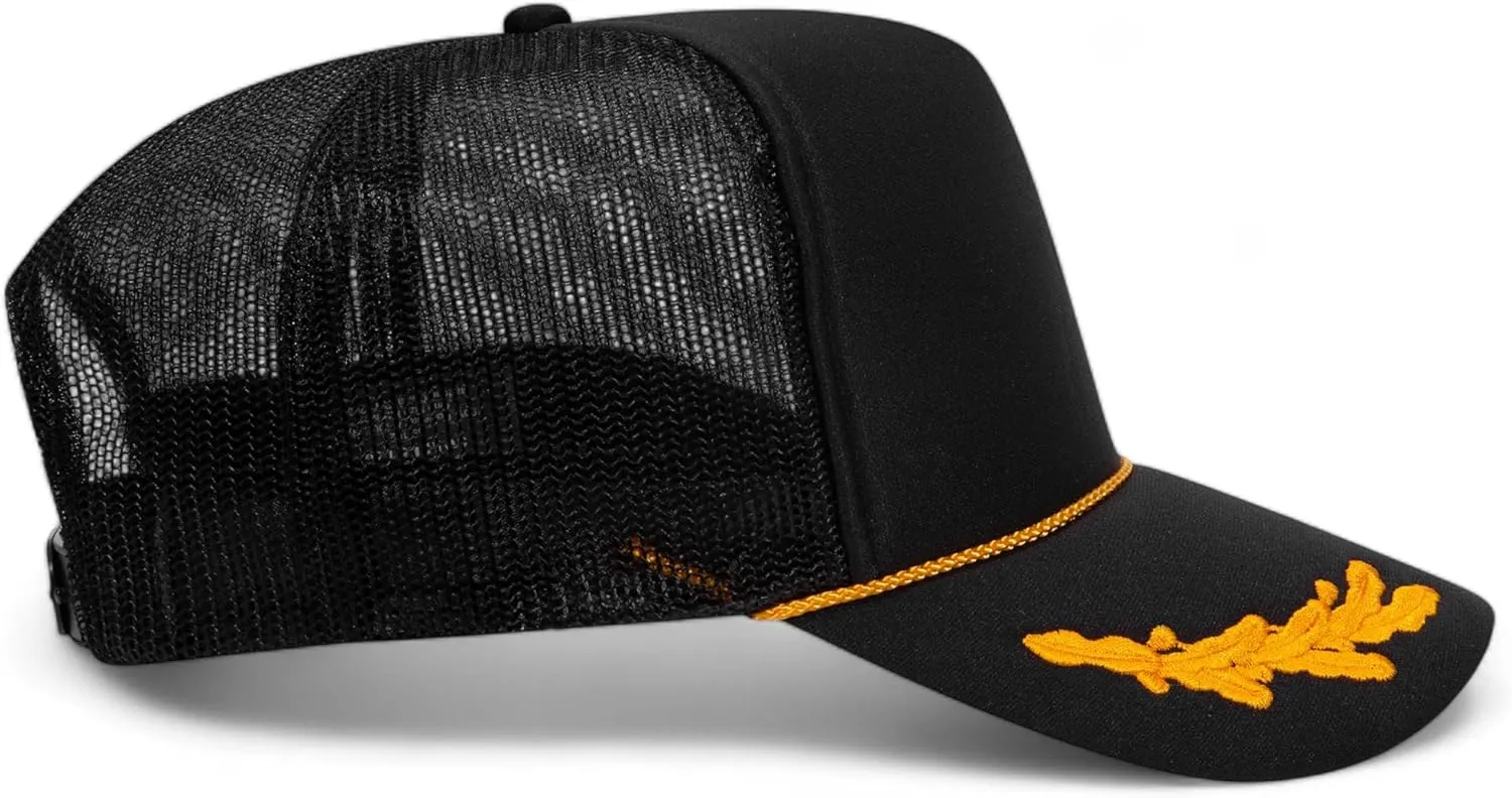 Connoisseur Trucker Hat | Funny Meme Party Trendy Cowboy Beer | Premium Snapback Hat for Men & Women