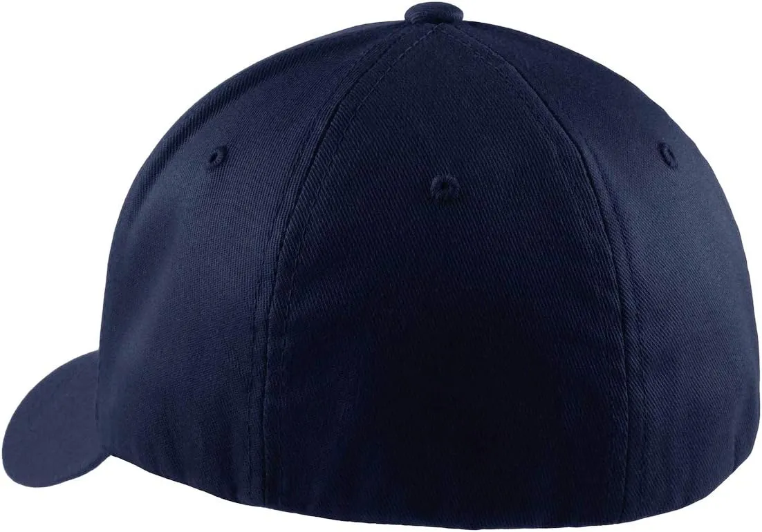 Custom Embroidered Firefighter hat. Flex Baseball 6277/6477 Baseball Cap. Firefighter Maltese Cross Flex Baseball hat