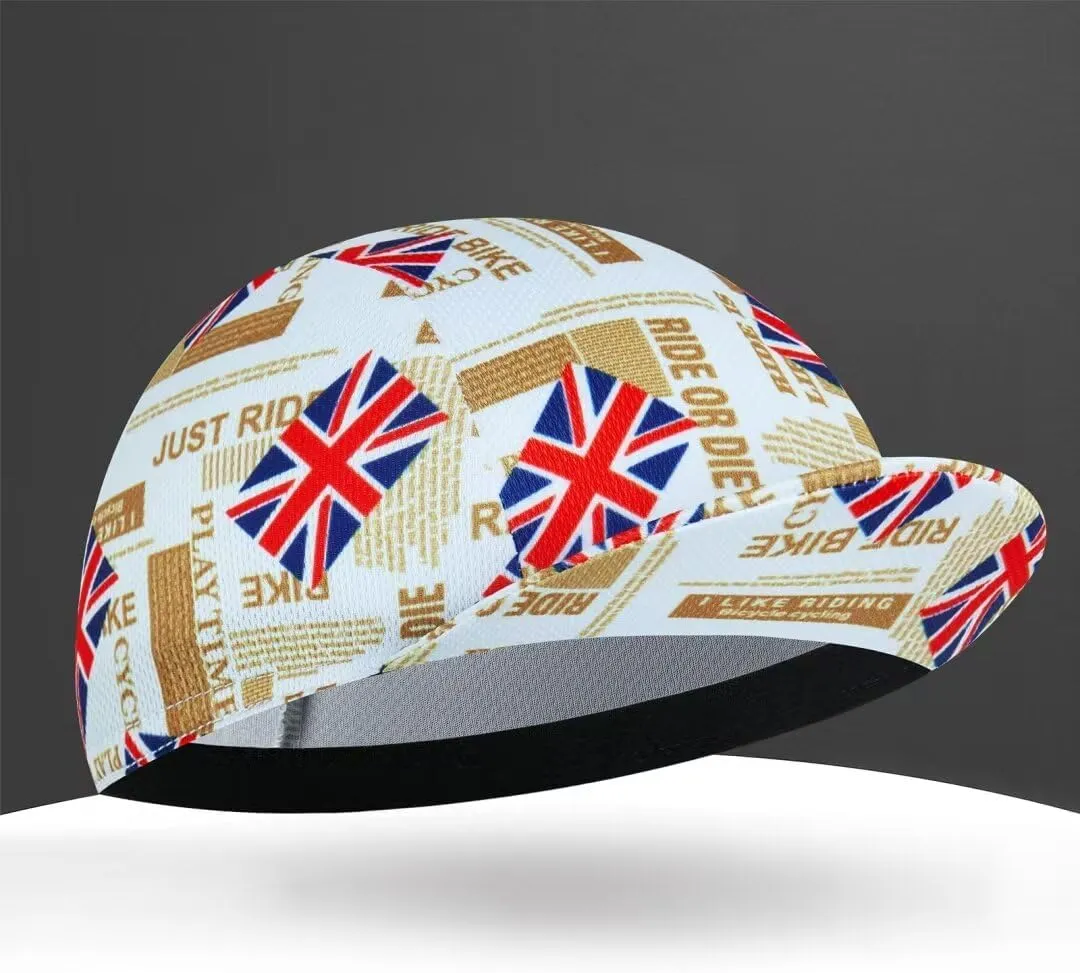 Cycling Cap for Man and Woman-Cycling Hat Under Helmet-Polyester Breathable Sweat Absorbent