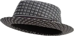 e4Hats.com Big Size Wove Paper Straw Wide Brim Porkpie Upbrim Fedora