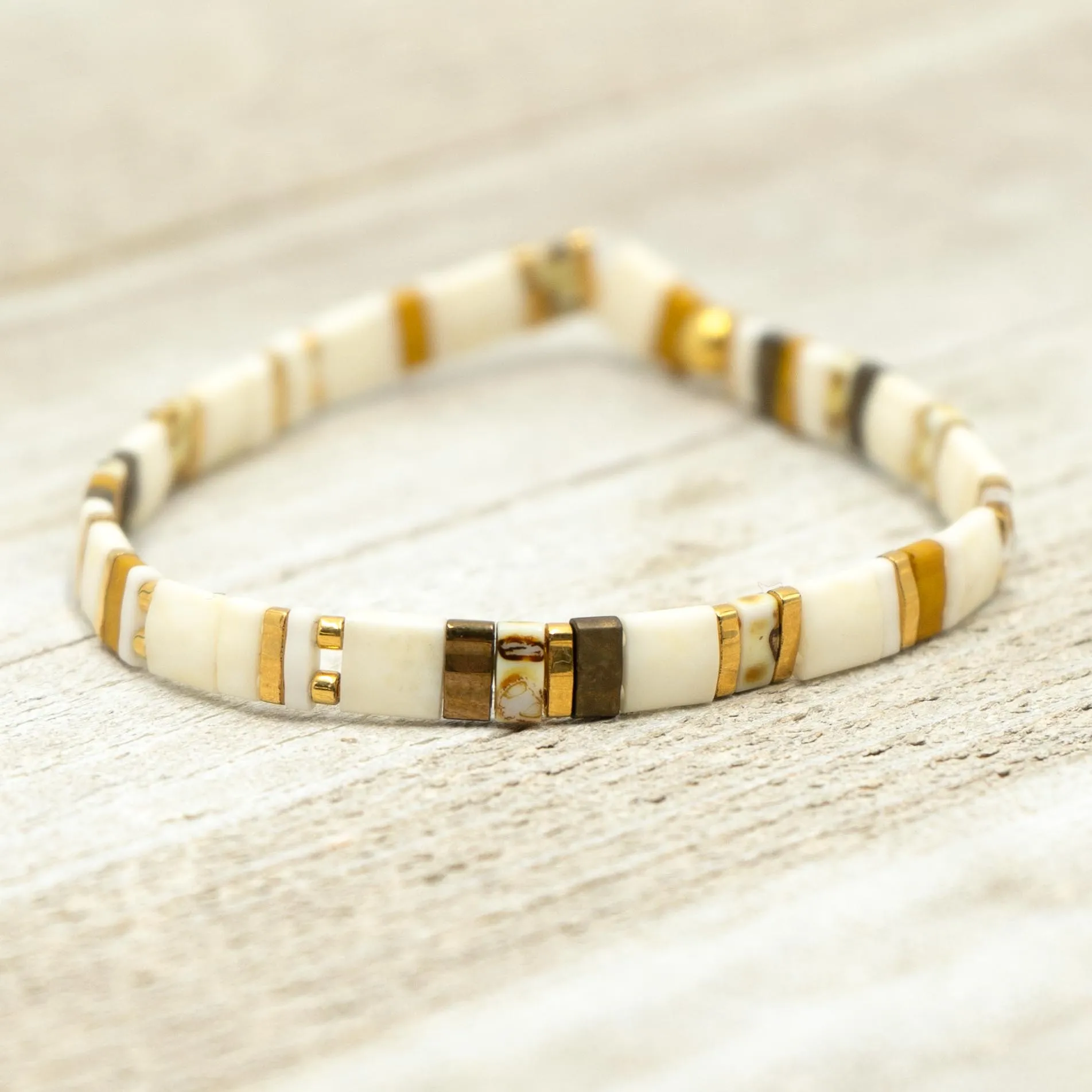 EGYPT - Tila Bead Bracelet | Single