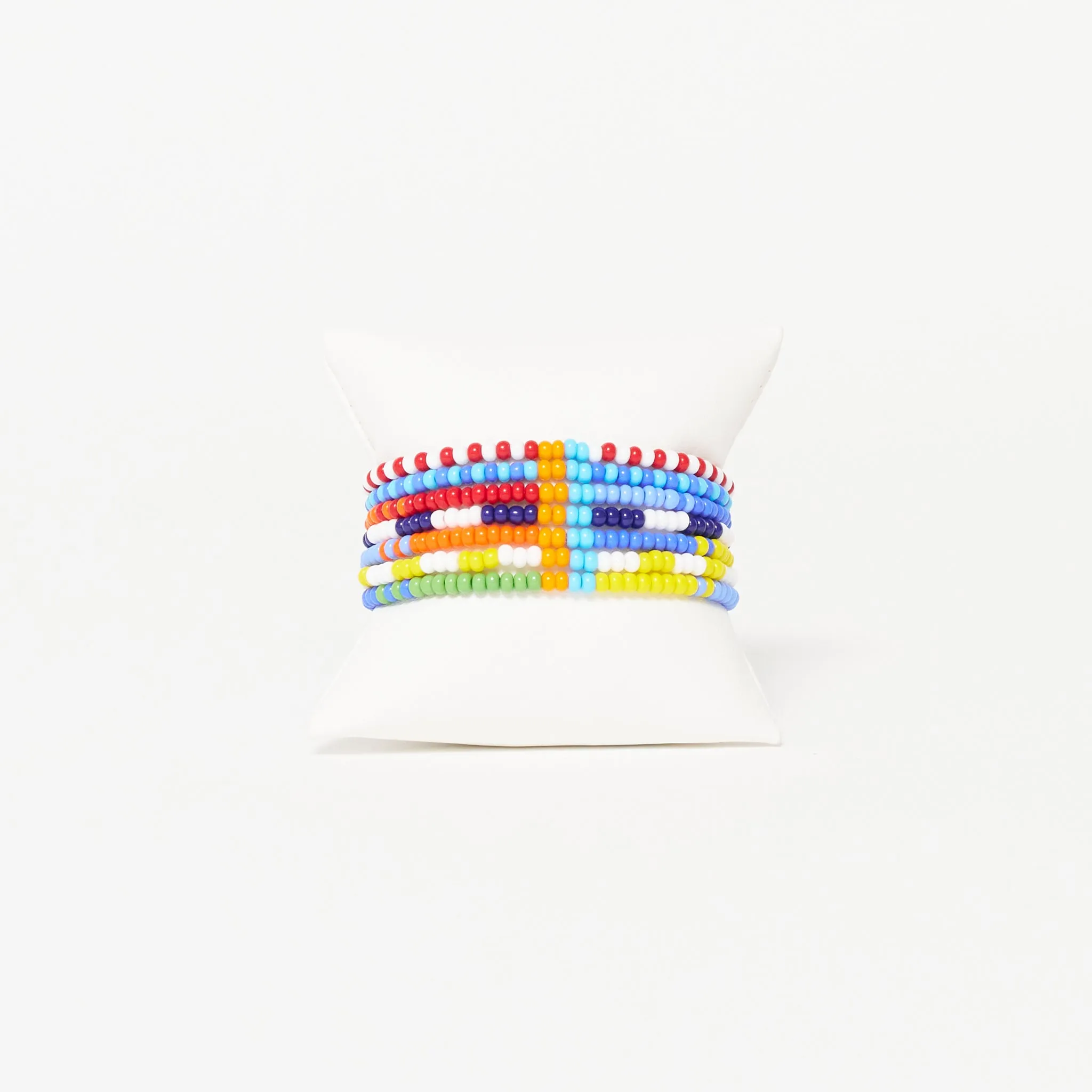 Elastic Bracelet Pack - Rainbow Mix