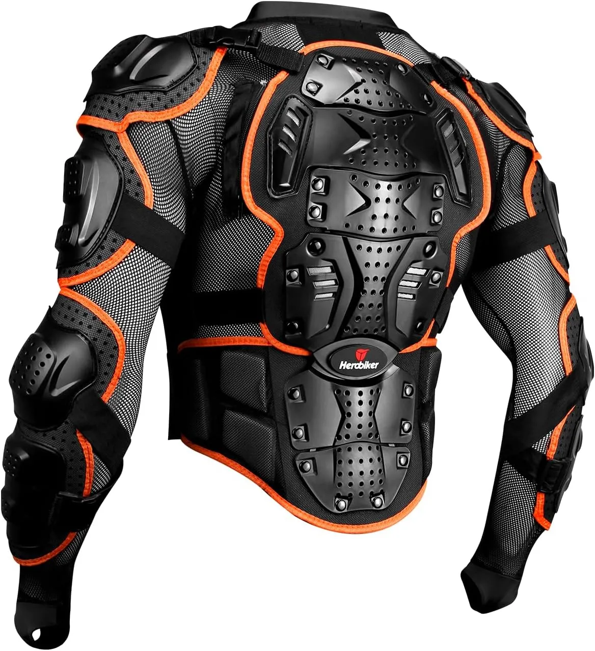 HEROBIKER Motorcycle Full Body Armor Jacket spine chest protection gear Motocross Motos Protector Motorcycle Jacket 2 Styles
