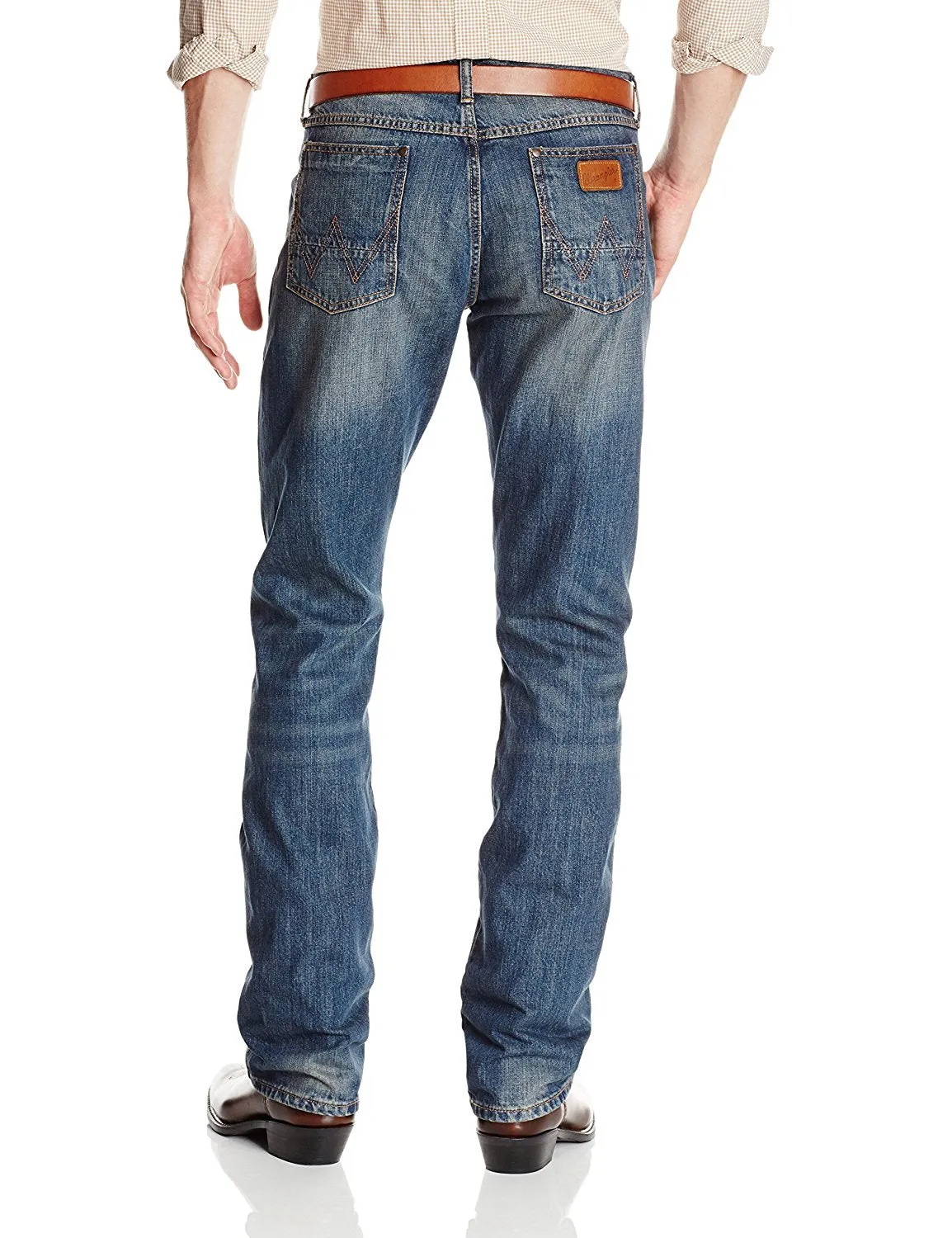 Men's Wrangler Retro Slim Fit Straight Leg Jeans