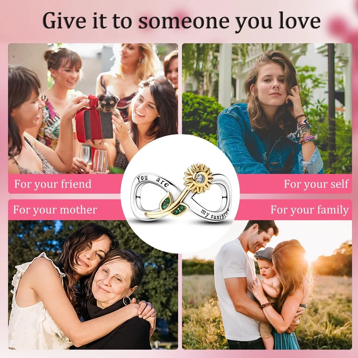 NARMO 925 Sterling Silver Cruise Charms Butterfly Charm Infinity Charms for Bracelets