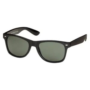 Onyx Classic Sunglasses - Black Frame/Green Lens