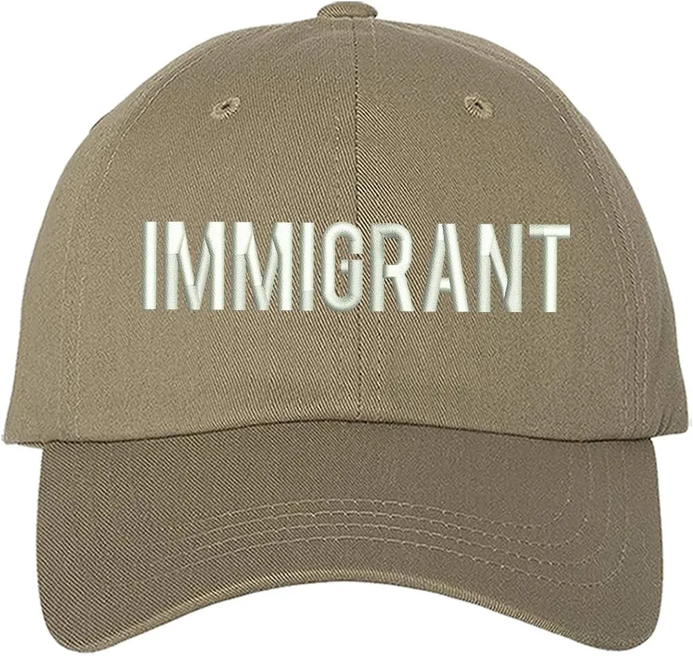 Prfcto Lifestyle Immigrant Baseball Cap - Baseball Hat Dad Hat Unisex