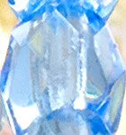 Tooth Amulet Faceted Glass Bead Bracelet