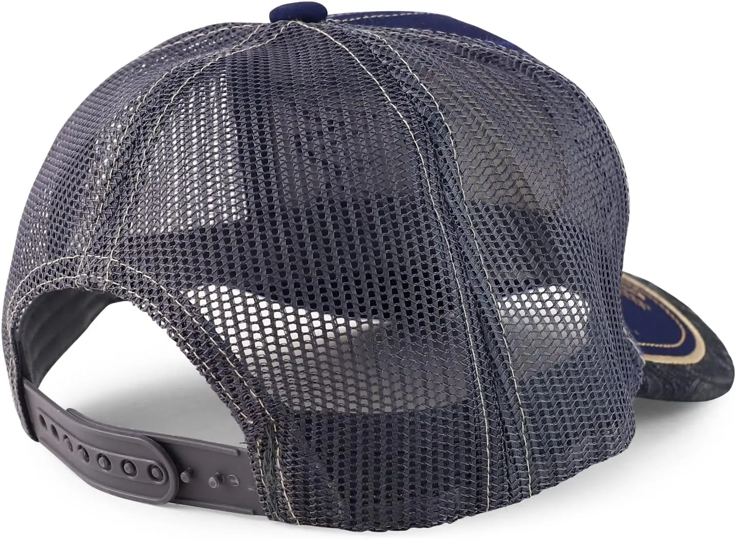 Trendy Apparel Shop Rooster Embroidered Trucker Mesh Baseball Cap