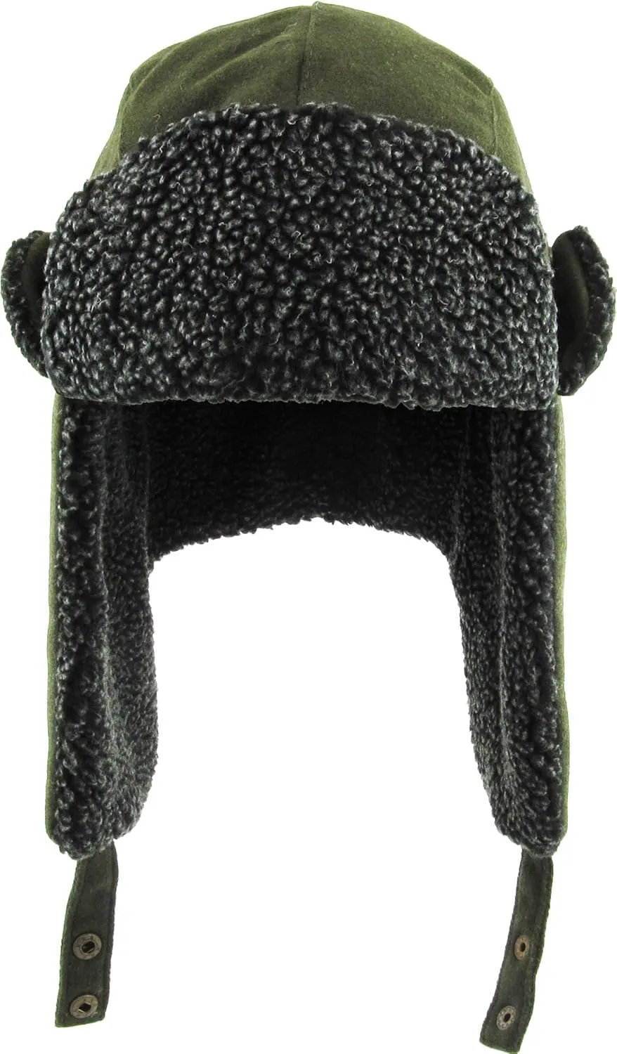 Wool Blend Aviator Trapper hat Trooper Ear Flaps Ushanka Eskimo Russian Warm Winter Cold